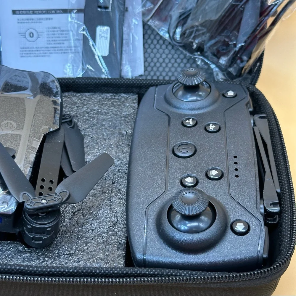 E99 Drone With Camera, Foldable RC Drone, Remote Control Drone Toys